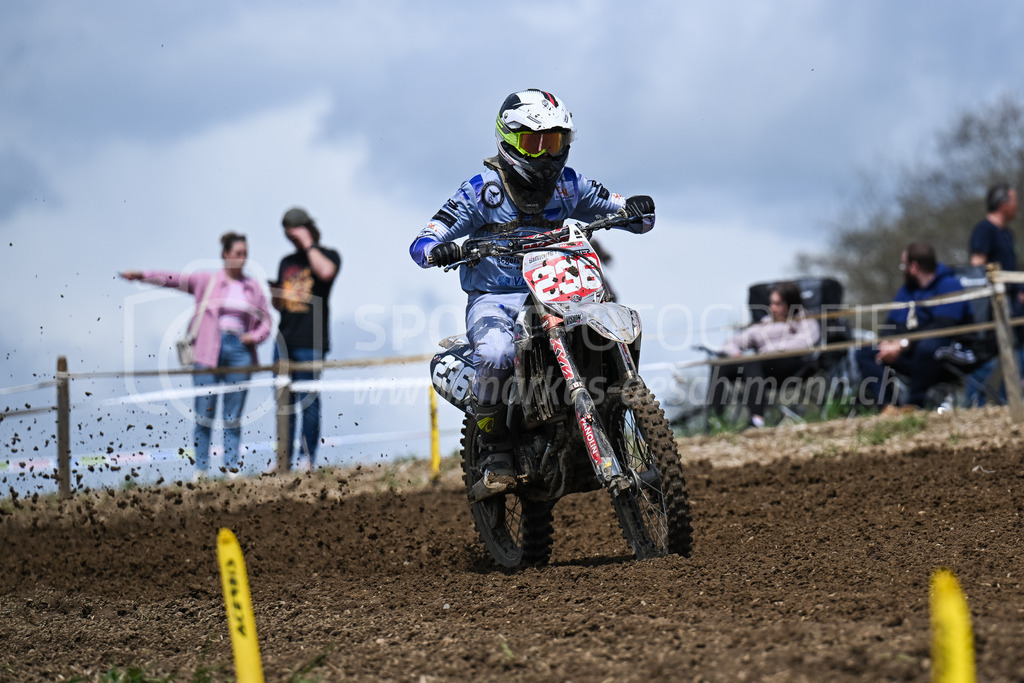 Motocross Schlatt bei Winterthur - 29. April 2023 | #236 Simonet Lukas aus Schlatt (CH) auf Yamaha Yzf 250 in der Kategorie MX2 am Motocross Schlatt bei Winterthur, 29. April 2023.
Instagram: @mx_schlatt | @mc_wila | @sam_schweiz
Bild: Sportfotografie Markus Aeschimann | www.markus-aeschimann.ch - Realisiert mit Pictrs.com