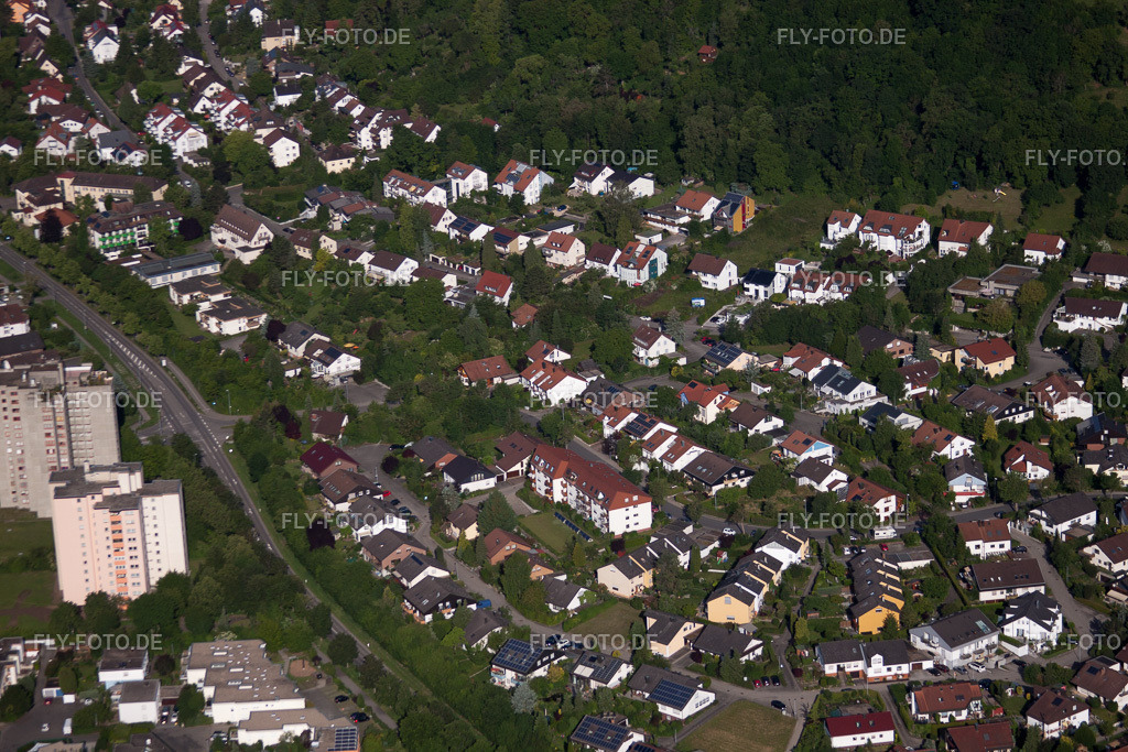 Herzogweg | Luftbild: Herzogweg in Herrenberg im Bundesland Baden-Württemberg in Deutschland. Foto: IMG_67751.jpg vom 09.06.2014 durch Werner Riehm/FLY-FOTO.de - Realisiert mit Pictrs.com