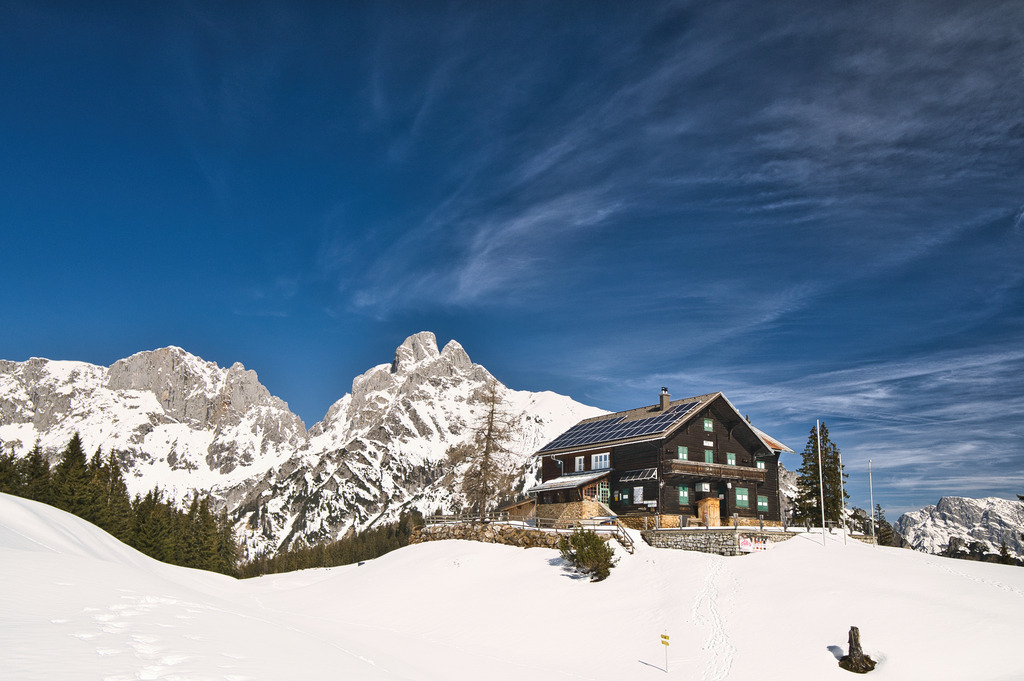 Mödlingerhütte im Winter | walter-wagner-fotografie