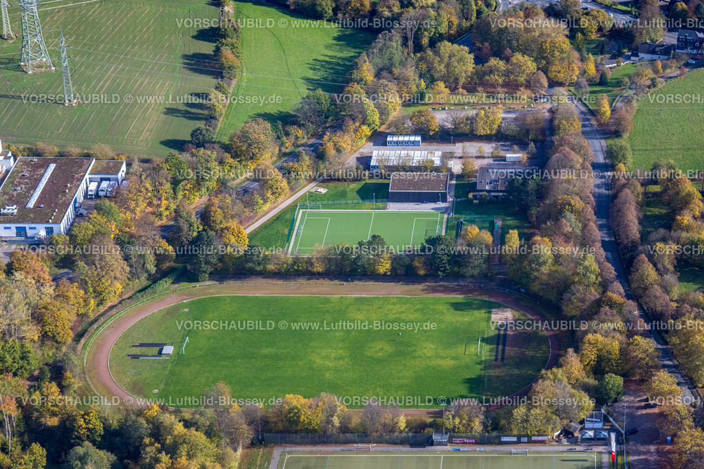 Herdecke221016844 | Luftbild, Sportanlage Kirchende, Fußballplatz, Sporthalle der Förderschule Altes Pfarrhaus, Westende, Herdecke, Ruhrgebiet, Nordrhein-Westfalen, Deutschland