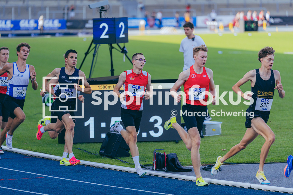 DM U23 U18 Bochum 2026 | 1500m der mU23 bei den Deutschen Meisterschaften der U18 &amp; U23 2026 im Lohrheidestadion in Bochum-Wattenscheid. - Realisiert mit Pictrs.com