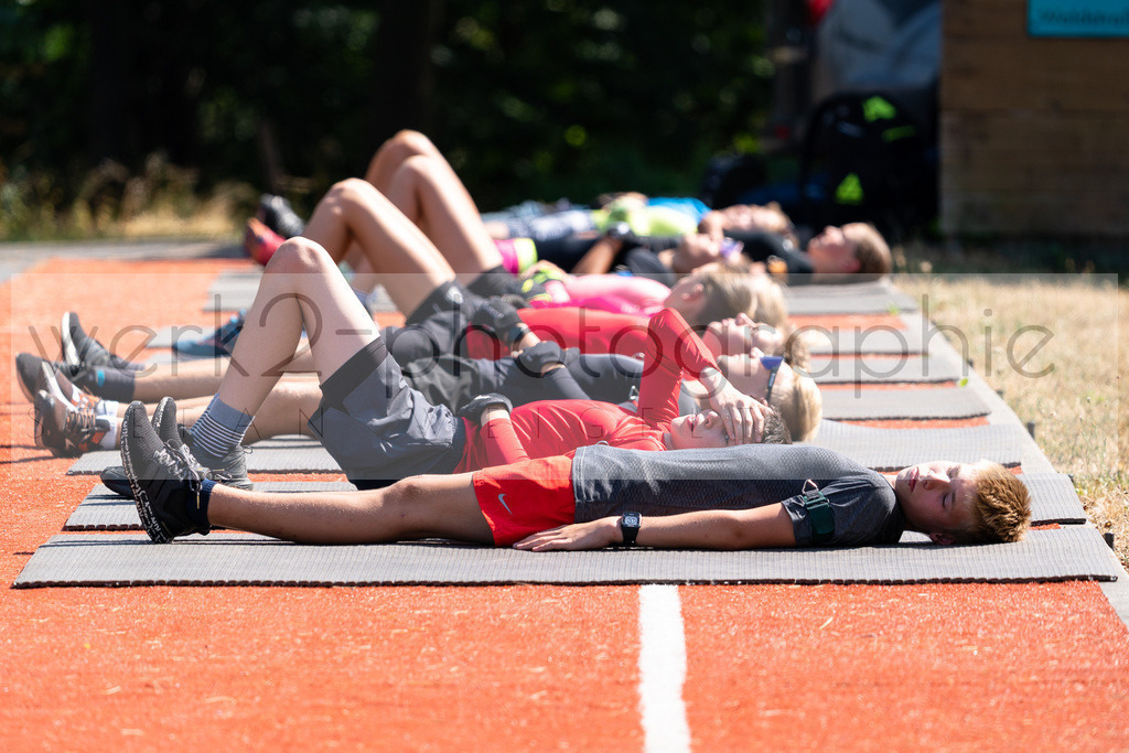 Training Frankenhain | Training Frankenhain am 11. August 2022 mit Ministerbesuch