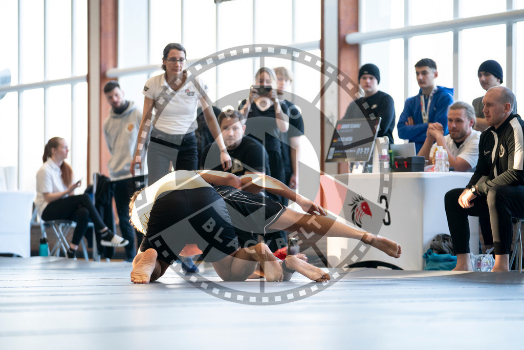 20240309PBB7557 | Fighters compete during the International Luta Livre (ILLCS) Spring Championship in Hannover, Germany, on March 9, 2024.