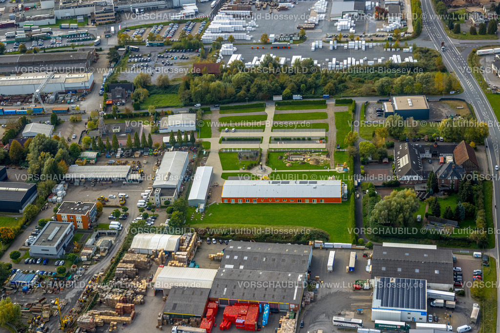 Hamm241015119 | Luftbild, Hindukulturzentrum Hamm, Hinduistische Gemeinde in Deutschland K.d.ö.R., Uentrop, Hamm, Ruhrgebiet, Nordrhein-Westfalen, Deutschland