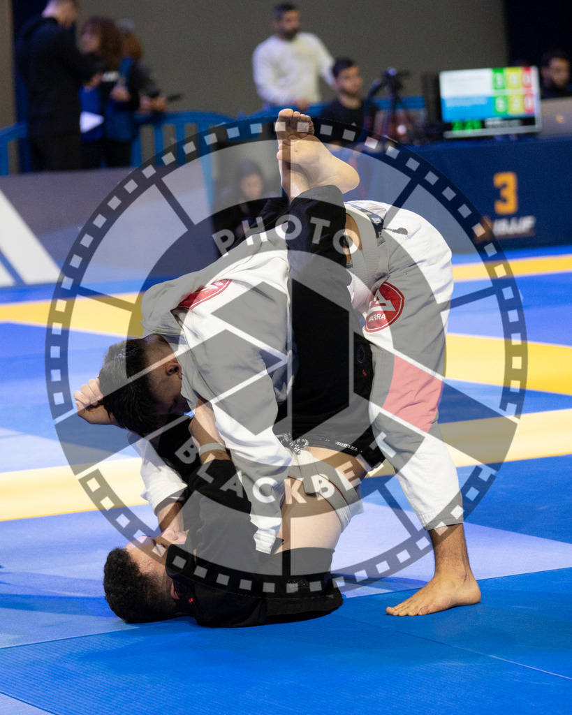 20240119PBB0602 | Fighters compete during the IBJJF European Championship in Paris, France, on January 19, 2024.