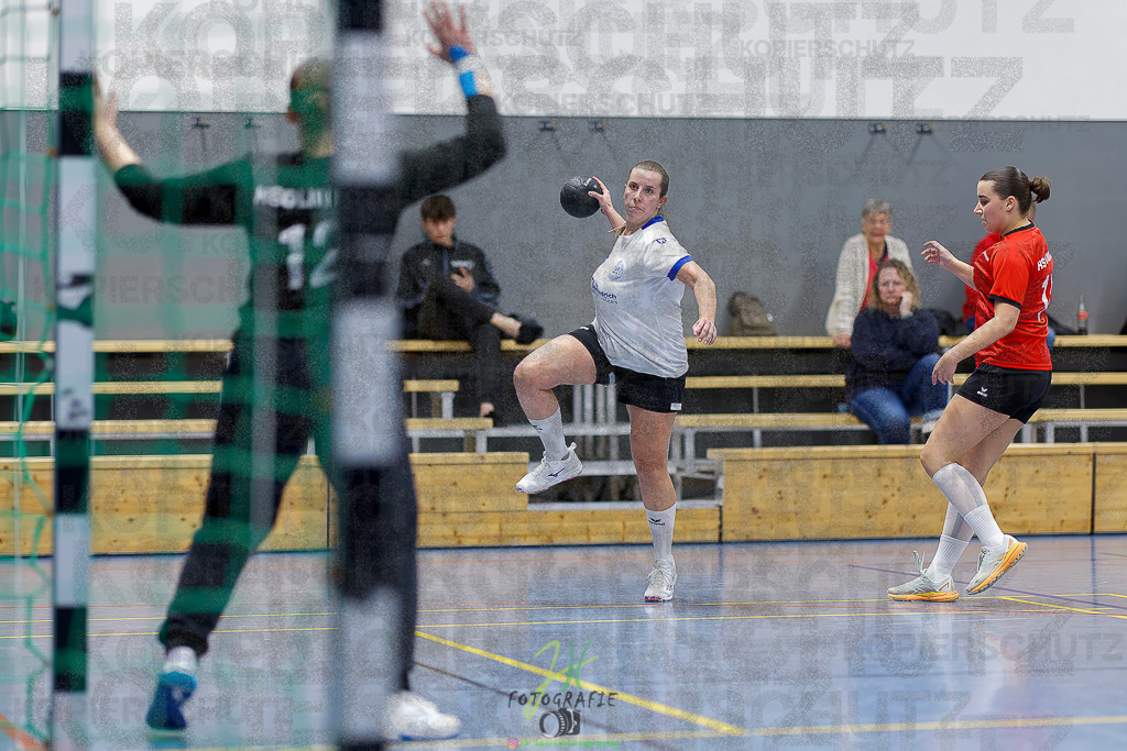 Frauen 2. Bezirksklasse; SG Rechtenbach - HSG Linden II | Frauen 2. Bezirksklasse; SG Rechtenbach - HSG Linden II am 16.11.2025 in Rechtenbach (Sporthalle Rechtenbach)Photo © 2025 - Jörg Heinrich - Realisiert mit Pictrs.com
