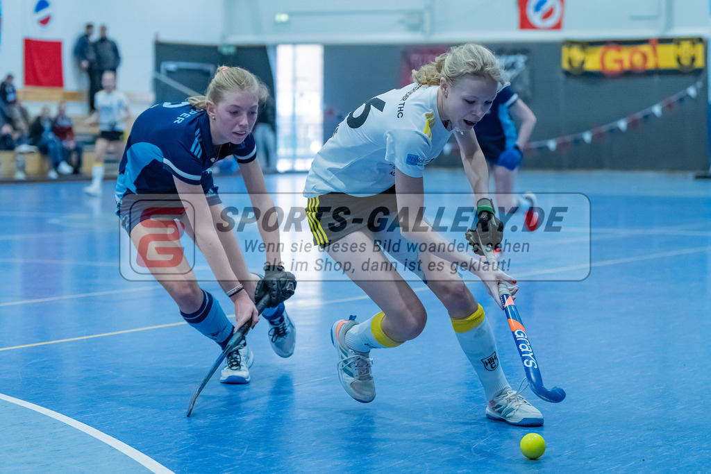 HK_20240303_108879 | 1. Halbfinale Deutsche Meisterschaft WU16 am 3.3.2024 Halle DHC, Düsseldorf ,