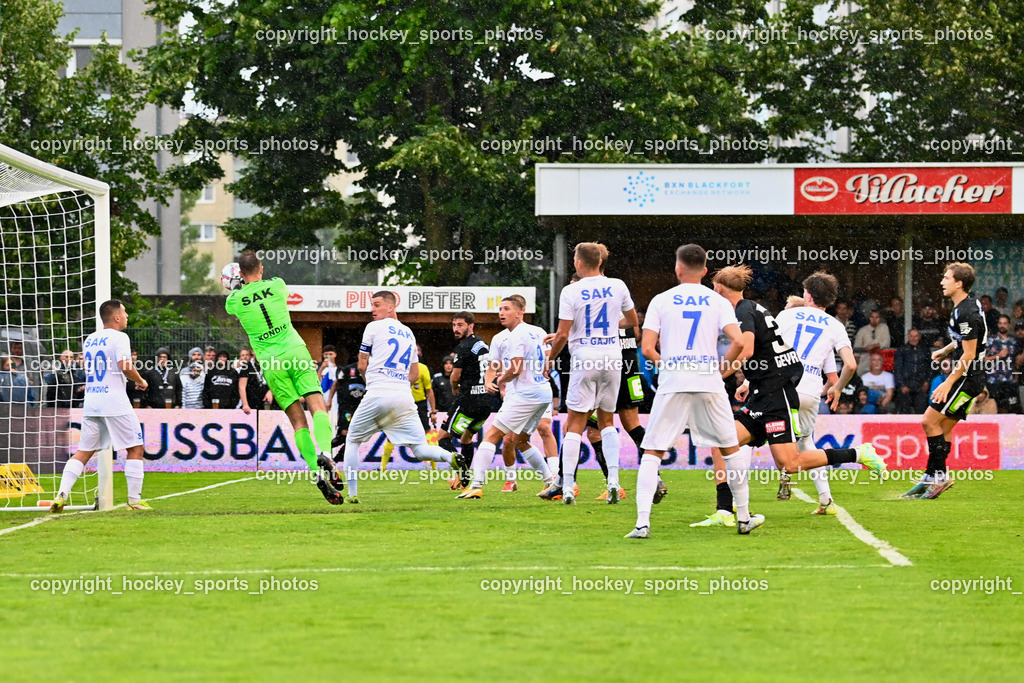 SAK vs. SK Sturm 22.7.2023 | #20 Luka Vukovic, #1 Kristijan Kondic, #24 Zoran Vukovic, #10 Otari Kiteishvili