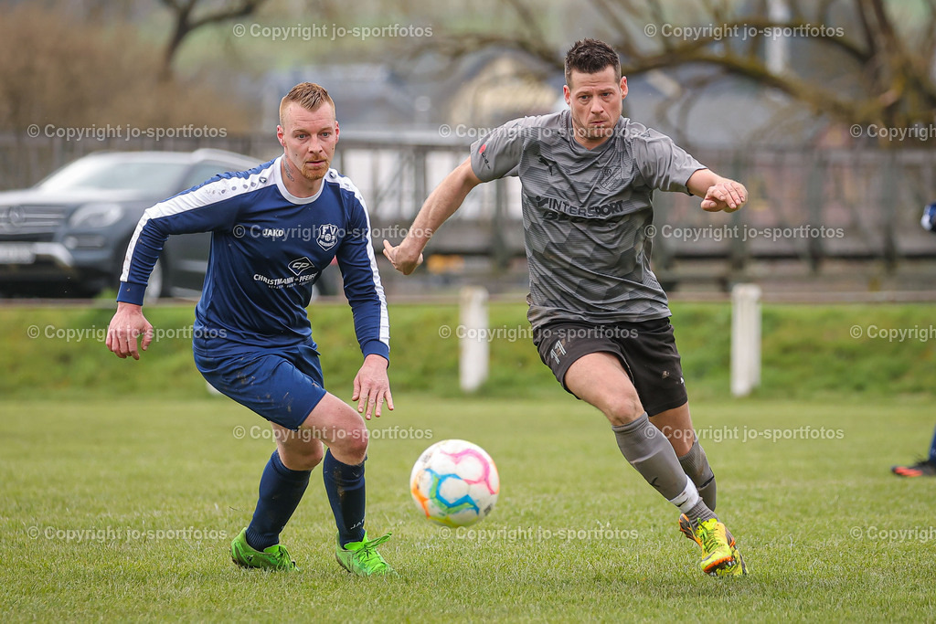 Kombach_Wiesenbach (151) | 08.04.2023; Kreisliga B Biedenkopf; Rasenplatz Kombach; FC Kombach - FV Wiesenbach; Ergebnis 4:4 (2:1)