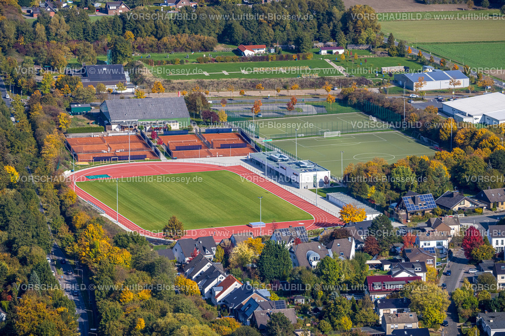 Hamm221003194 | Luftbild, HSC 08 Hammer Sportclub, HSC-Sportanlage, Fußballplätze, Tennisplätze, Bogensportzentrum, Rhynern, Hamm, Ruhrgebiet, Nordrhein-Westfalen, Deutschland