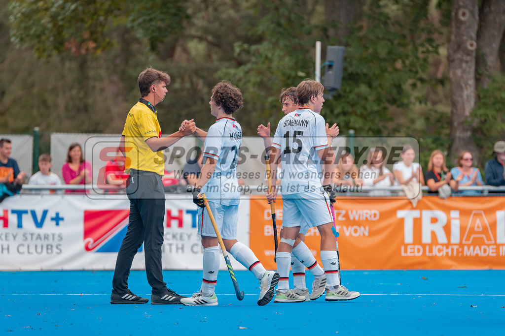 HK_20230715_102546 | Euro Hockey MU18 SF2 Spain vs Germany Championship Girls &amp; Boys am 15.7.2023 CHTC , Krefeld ,