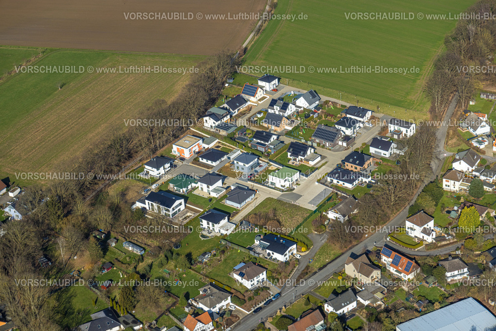 Froendenberg230213831 | Luftbild, Neubaugebiet Gosemark, Dellwig, Fröndenberg, Ruhrgebiet, Nordrhein-Westfalen, Deutschland