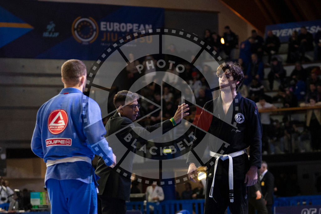 20240119PBB1683 | Fighters compete during the IBJJF European Championship in Paris, France, on January 19, 2024.
