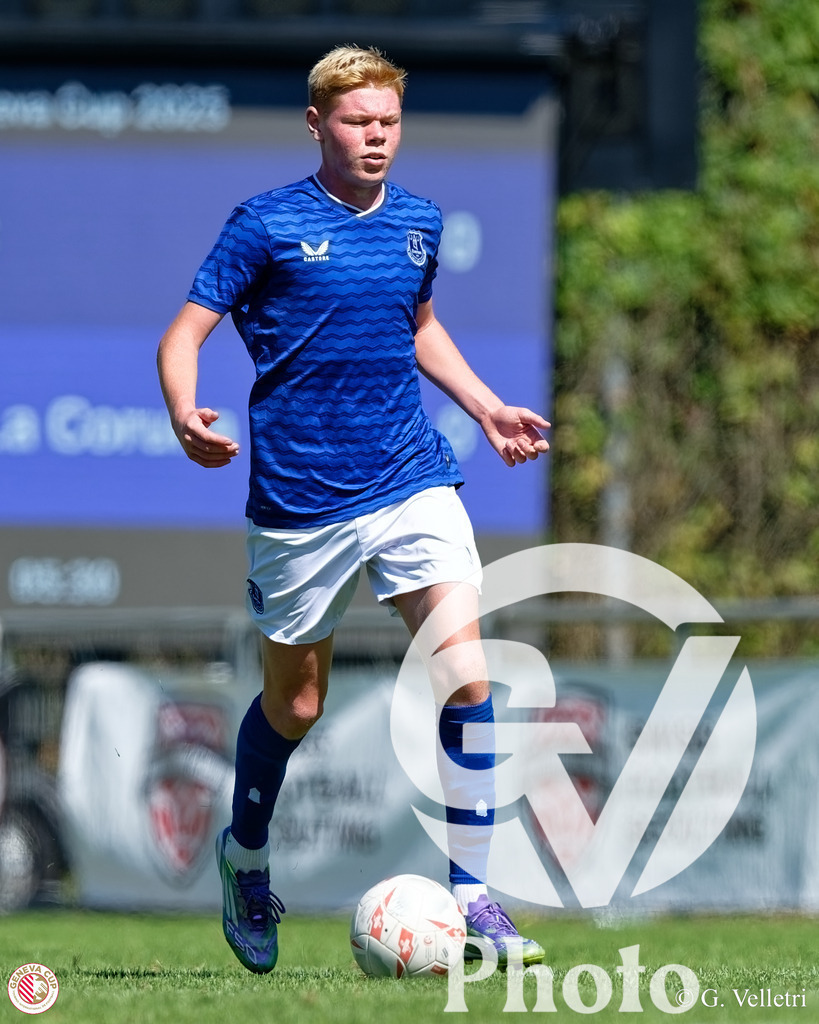 GenevaCup Semi-Final - Everton FC v RC Deportivo | during the GenevaCup Semi-Final match between Everton FC and RC Deportivo at Stade des Arberes in Meyrin, Switzerland