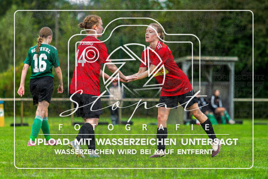 260919-MTVSCT-0073 | Jubel von MTV Soltau nach Treffer zum 4:0; Kreisliga Damen ROW - MTV Soltau vs. SC Tewel am 19.09.2026 in Sportpark Ost, Soltau - Realisiert mit Pictrs.com