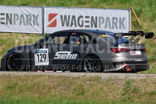 FIA European Hill Climb Championship – Rechberg 2026 | FIA European Hill Climb Championship at Rechberg, held from 24 to 26 April 2026 near Tulwitz, Styria, Austria. The image shows Daniel WINKLER (GER) Audi RS3 LMS TCR.