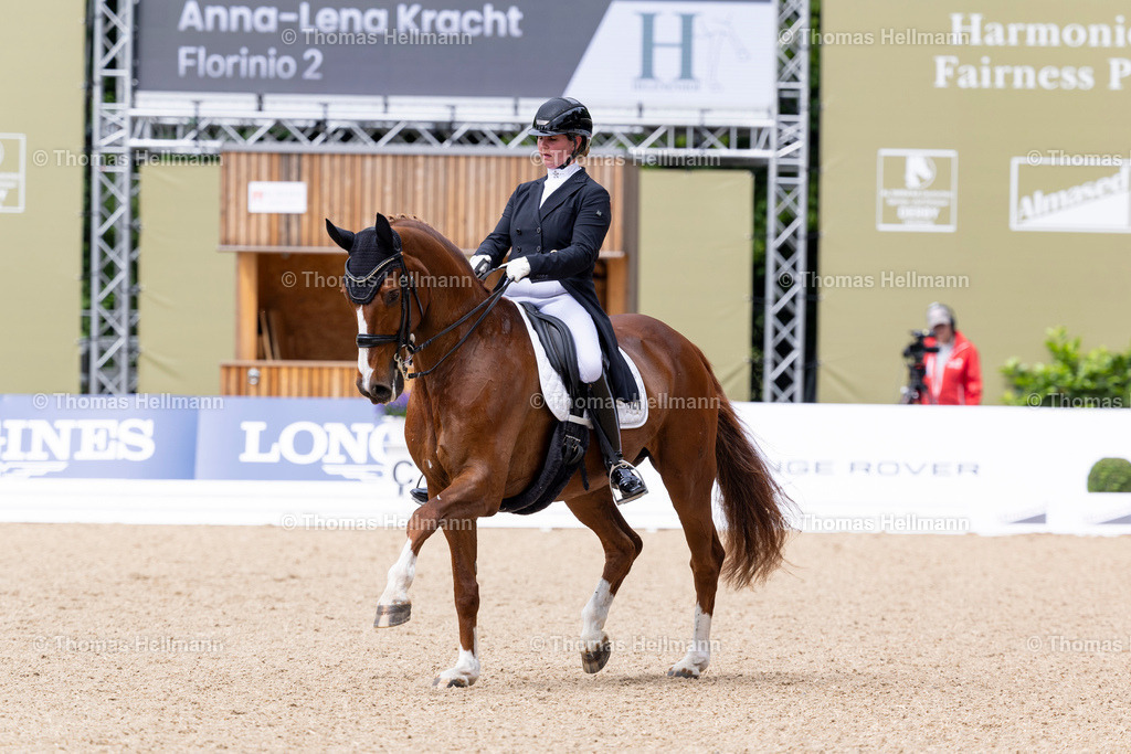 TH_421-Florinio 2-Kracht_ Anna-Lena_29112 | Al Shiraàa Deutsches Spring- und Dressur-Derby 2025 am 30.05.25 in Hamburg, Thomas Hellmann, 421Florinio 2Kracht, Anna-Lena