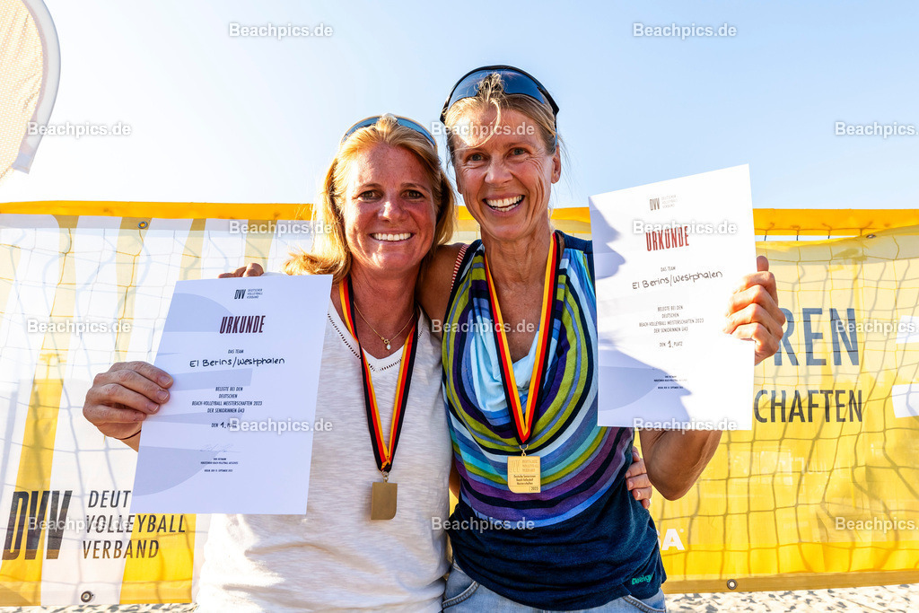 2023-00086488-DSBM-Deutsche-Senioren-Beach-Meisterschaft | Siegerehrung Platzierte DSBM 2023