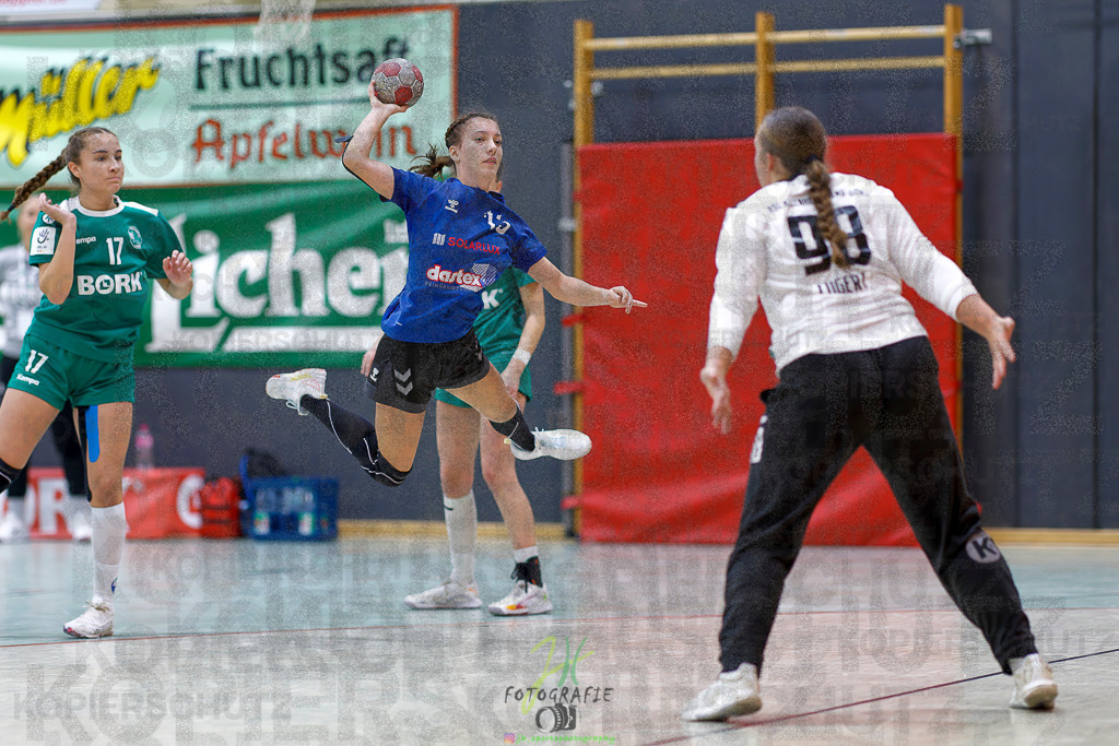 Jugenbundesliga wJB; HSG Kleenheim/Langgöns - SG Kappelwindeck/Steinbach | Jugenbundesliga wJB; HSG Kleenheim/Langgöns - SG Kappelwindeck/Steinbach am 23.11.2025 in Oberkleen (Weidig-Halle)Photo © 2025 - Jörg Heinrich - Realisiert mit Pictrs.com