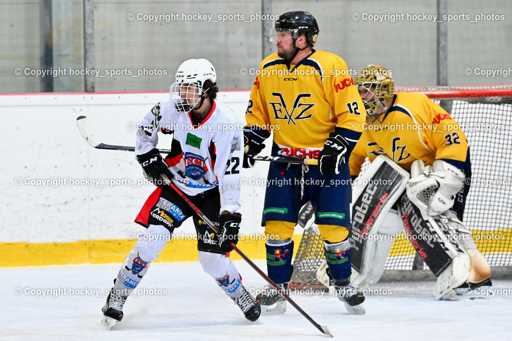EC Feld am See vs. ELV Zauchen 15.1.2023 | #22 Moser Tobias, #12 Tilli Thomas, #32 Fertani Karim