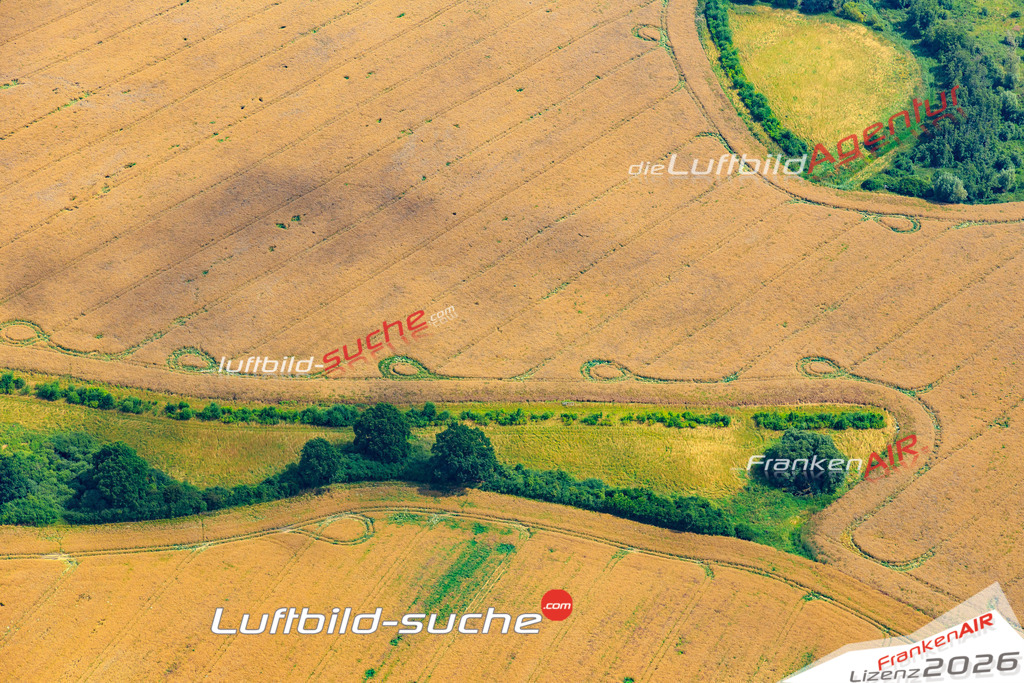 Die Luftaufnahme der Stadt Leezen wurde vom UL-Flugzeug heraus erstellt ( keine Drohne )- hohe Auflösung für beste Qualität