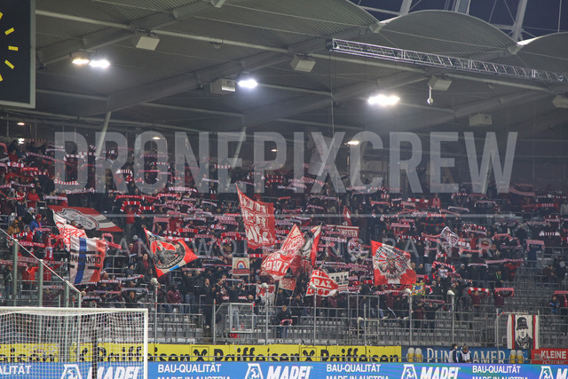 Austrian Bundesliga: Grazer AK 1902 vs LASK | GRAZ, AUSTRIA, 13.DEC.25 - SOCCER - ADMIRAL Bundesliga, Grazer AK 1902 vs LASK. The image shows the fans of Grazer AK 1902.