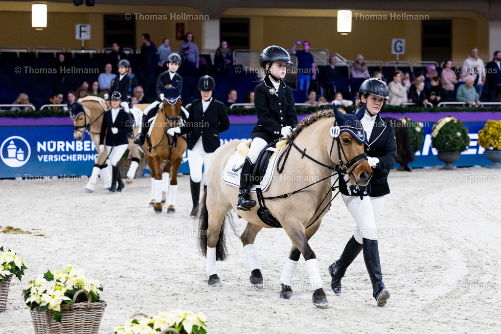 TH_Nürnberger Burgpokal Führzügelwettbewerb_13241 | Nürnberger Burgpokal Führzügelwettbewerb beim Festhallen Reitturnier Frankfurt 2023 am 15.12.23 in Frankfurt, Festhalle
