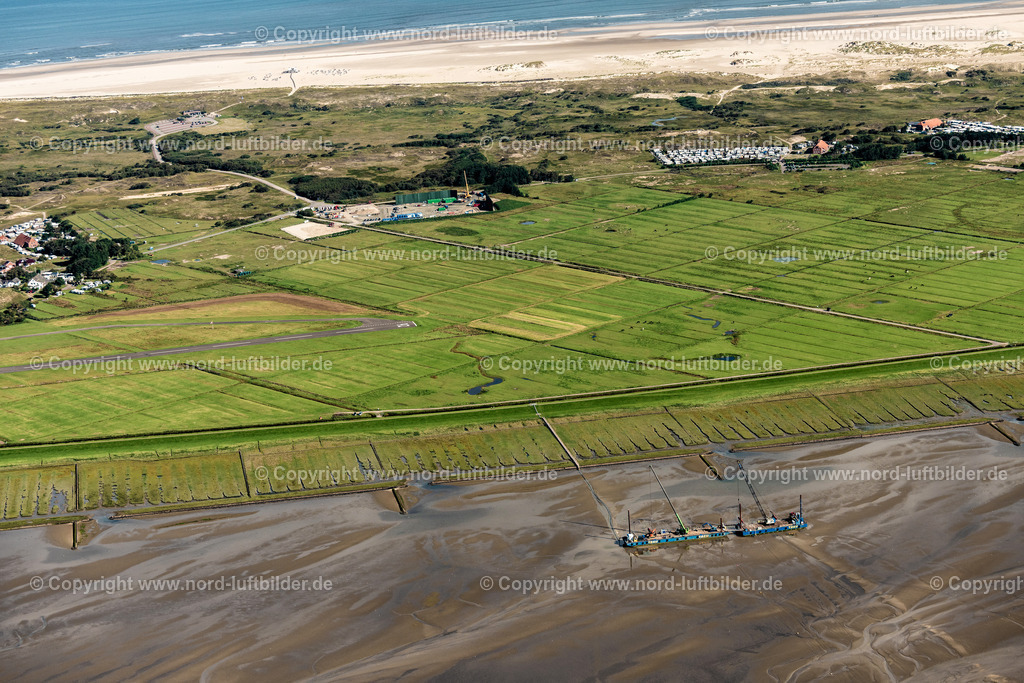 Norderney_Wattenmeer_Bohrungen_Für_Offshorenetzanbindungssysteme_Balwin1_Und_Balwin2_ELS_5684050923 | NORDERNEY 05.09.2023 Baustelle im Wattenmeer mit Bohrungen für Offshore Netzanbindungssysteme Balwin1 und Balwin2 auf der Insel Norderney richtung Festland im Bundesland Niedersachsen, Deutschland. // Construction site in the Wadden Sea with drilling for offshore grid connection systems Balwin1 and Balwin2 on the island of Norderney towards the mainland in the state of Lower Saxony, Germany. Foto: Martin Elsen