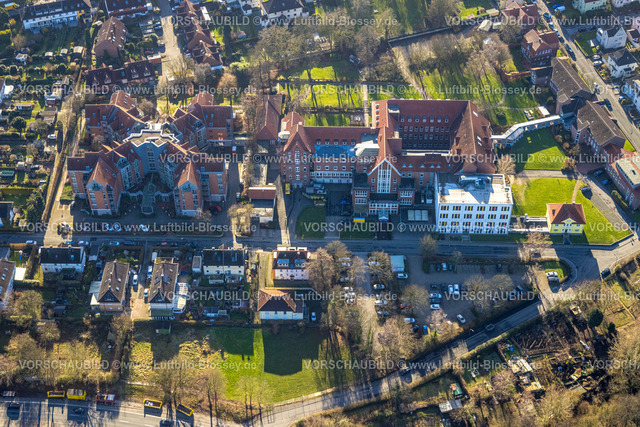 Dortmund240101132 | Luftbild, Hüttenhospital gemeinnützige GmbH und Johanniter-Stift Dortmund, Benninghofen, Dortmund, Ruhrgebiet, Nordrhein-Westfalen, Deutschland