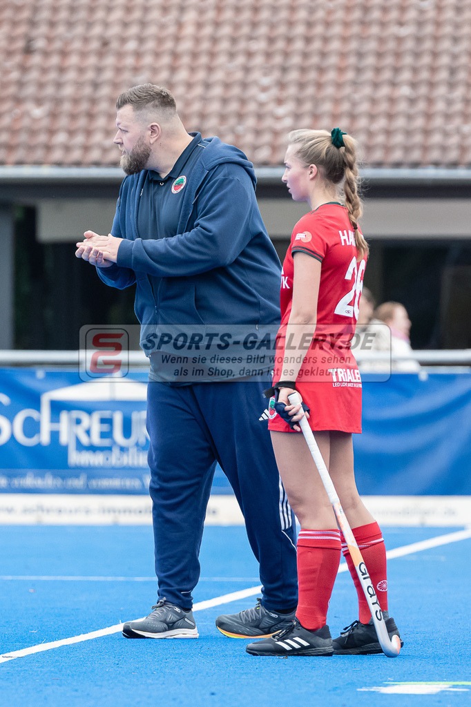 HK_20230923_104517 | 2. Bundesliga Damen Crefelder HTC - Hannover 78 am 23.9.2023 CHTC, Krefeld , Jens Höttemann ( Trainer Crefelder HTC )