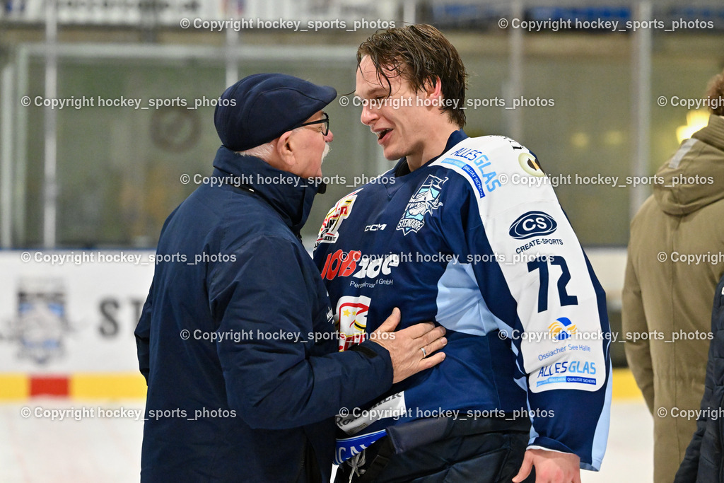 ESC Steindorf vs. EHC Althofen 8.3.2024 | ESC Steindorf vs. EHC Althofen 8.3.2024, ESC Steindorf vs. EHC Althofen Meisterfeier am 08.03.2024 in Steindorf (Ossiachersee Halle), Austria, (Photo by Bernd Stefan)
