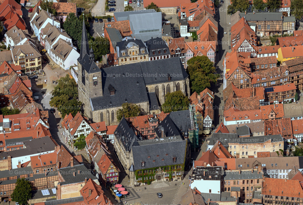 3293750 | Marktkirche St.Benedicti, Rathaus, Altstadt Quedlinburg