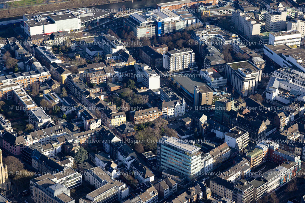 Luftbilder Neuss-8991 | Luftbildfotografie Innenstadtbereich im Stadtgebiet an der Königstraße, Salzstraße in Neuss im Bundesland Nordrhein-Westfalen, Deutschland - Realisiert mit Pictrs.com