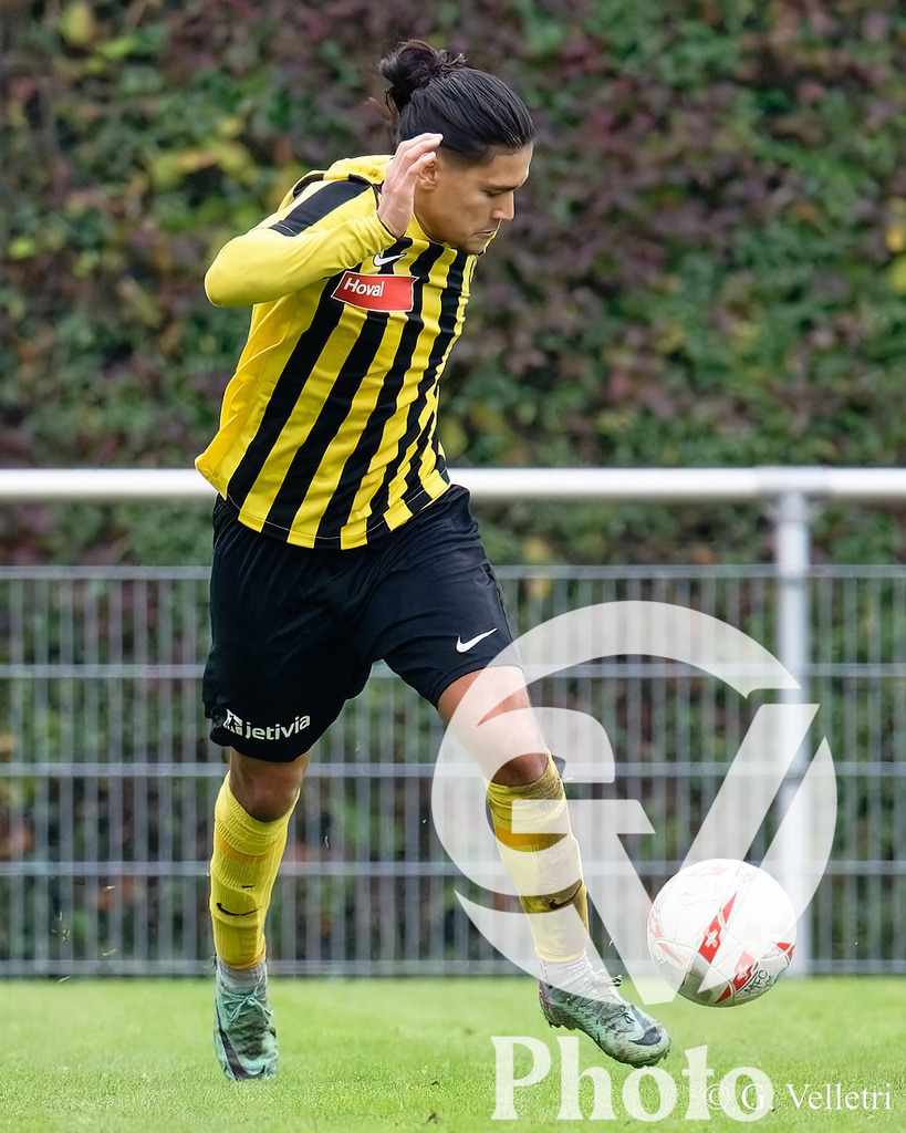 1ère ligue - Meyrin FC - FC Echallens | durant le match de 1ère ligue entre Meyrin FC et FC Echallens au Stade des arbères à Meyrin, Suisse