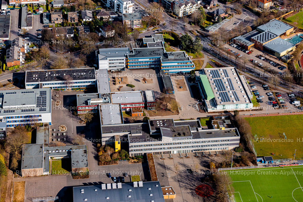 Luftbilder Erkelenz 439A8008 | Luftbildfotografie Luftbilder Erkelenz Schule Cornelius Gymnasium - Realisiert mit Pictrs.com