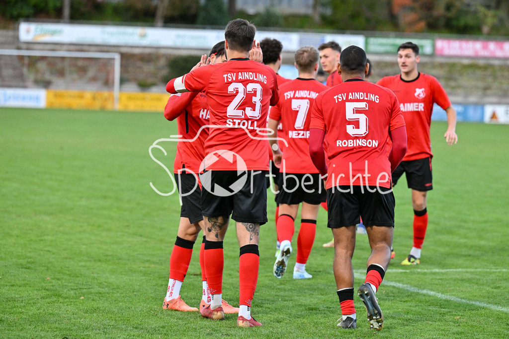 TSV Aindling - SC Oberweikertshofen | Jubel nach 1-0