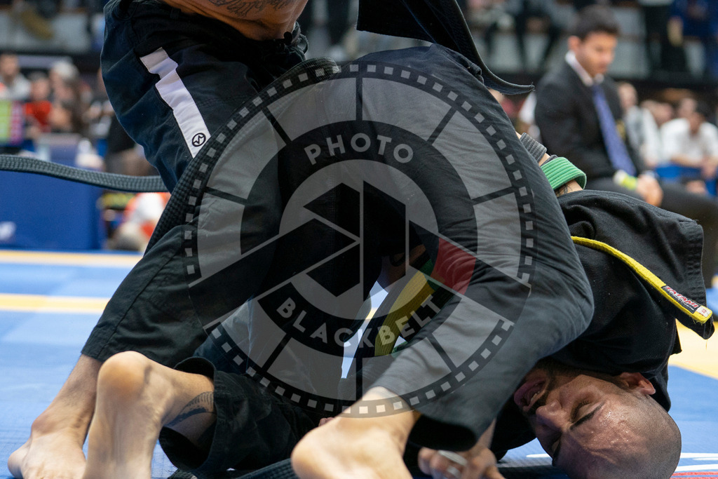 20240126PBB1145 | Fighters compete during the Brazilian Jiu-Jitsu European Championship of the IBJJF in Paris, France, on January 26, 2024.