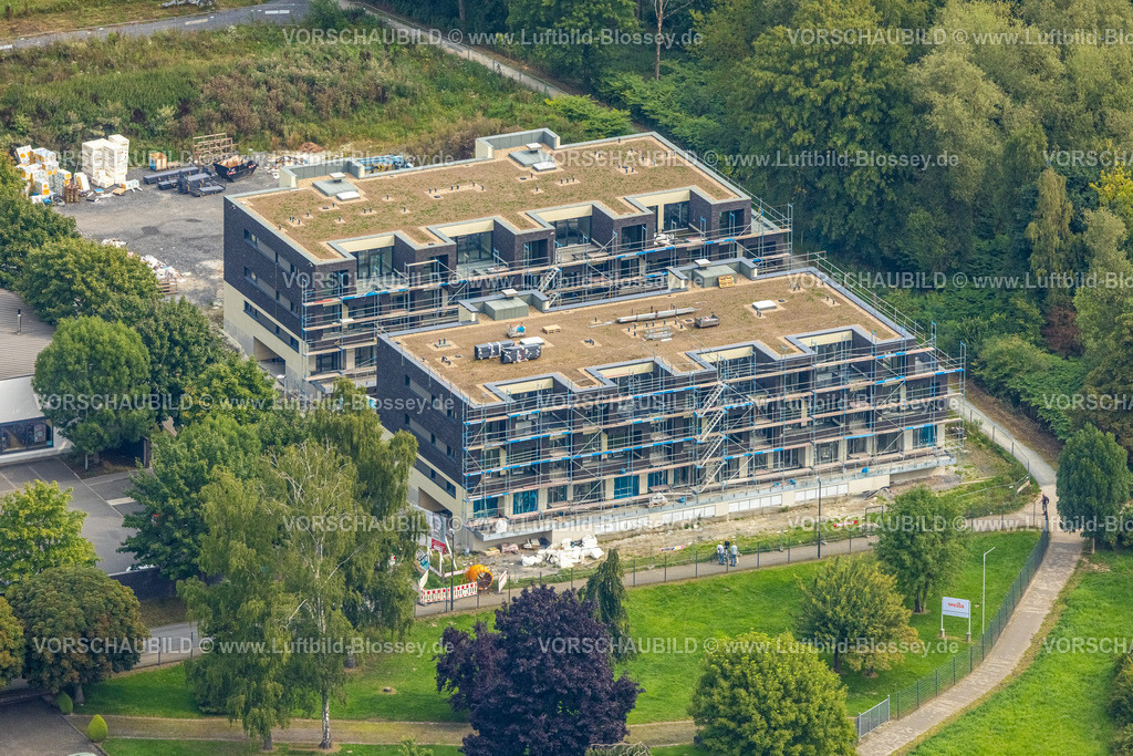 Arnsberg250806441 | Luftbild, Baustelle mit Neubau Wohnquartier An der Schlacht am Fluss Ruhr, Obereimer, Arnsberg, Ruhrgebiet, Nordrhein-Westfalen, Deutschland