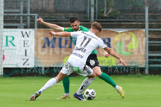 Friendly Match: SC Weiz vs TSV Hartberg in Weiz | Weiz, AUSTRIA, 01.JUL.26 - SOCCER - ADMIRAL Bundesliga, SC Weiz vs TSV Hartberg, test match. The image shows Matthias Postl (Hartberg).