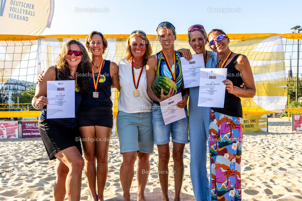 2023-00086493-DSBM-Deutsche-Senioren-Beach-Meisterschaft | Siegerehrung Platzierte DSBM 2023