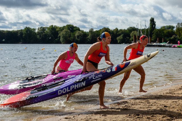 DLRG, Rettungssport, Beach- & Oceanevents, Landesmeisterschaften Freiwasser Rettungssport NRW 2025 13.09.2025 | Kalkar-Wissel, Deutschland - September, 13: Landesmeisterschaften Freiwasser Rettungssport NRW 2025 (Foto: Benedikt Lang (DLRG)) - Realisiert mit Pictrs.com