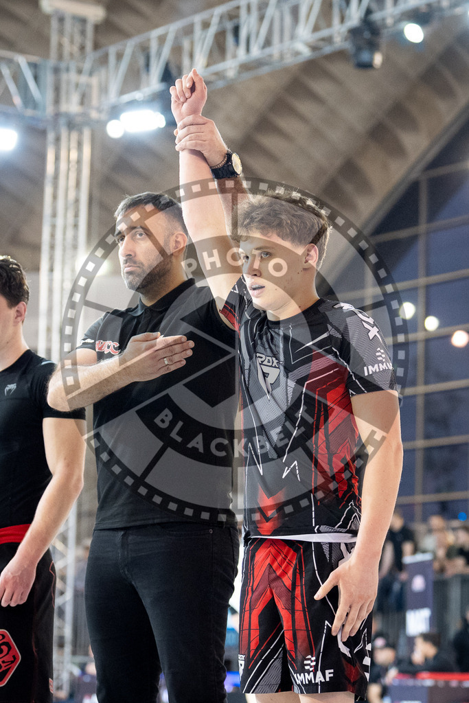 20260214PBB1196 | Fighters compete during the ADCC European Trials  competition day 1 in Belgrade, Serbia, on February 14, 2026.