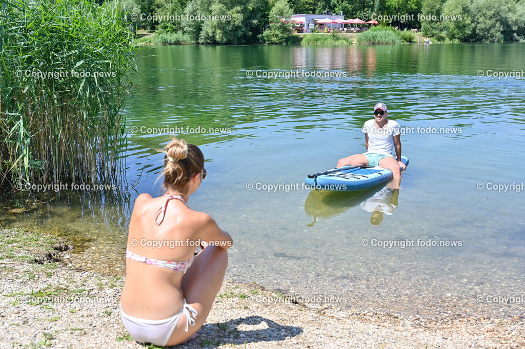 Pichlingersee_ Lebensretter Slobodan Grabovac_ 23.07.2023-6 | 23.07.2023, Pichlingersee, AUT, Lebensretter, im Bild Slobodan Grabovac (29, Asten) und Freundin Niki (28)