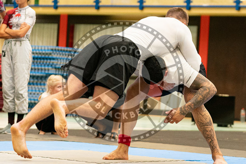 20230826PBB54997 | Fighters compete during the AJP INTLPRO BJJ and grappling competition in Hamburg, Germany, on August 26 2023.