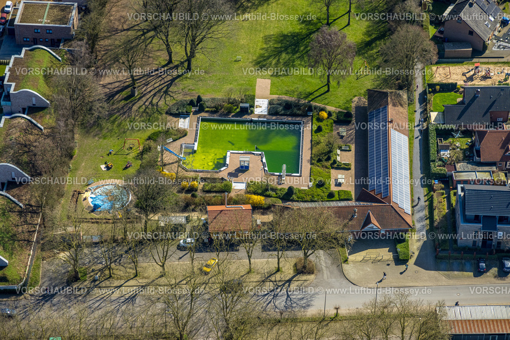 Hamminkeln240311707 | Luftbild, Freibad Dingden Schwimmbad, Dingden, Hamminkeln, Nordrhein-Westfalen, Deutschland