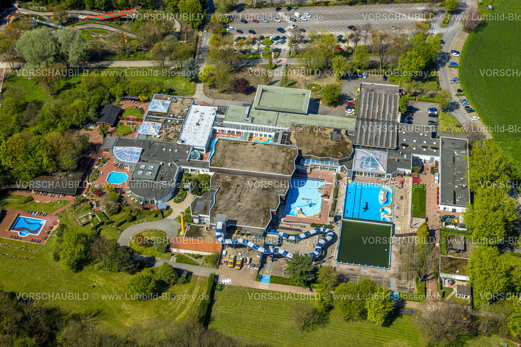 Herne230402997Ost | Luftbild, LAGO - die Therme, Freizeitbad, Börnig, Herne, Ruhrgebiet, Nordrhein-Westfalen, Deutschland