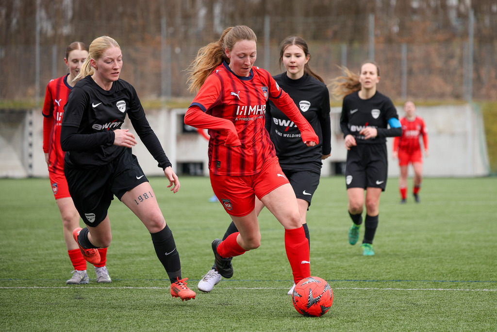 20260329-FCH-HS_036 | 1.FC Heidenheim 1846 II vs. SGM Hohenmemmingen/Sontheim, Fußball, Frauen, Bezirksliga, 2025/2026, 14. Spieltag, 29.03.2026 in Heidenheim, Kunstrasen b. Voith-Arena West(Foto: Michael Bulling) - Realisiert mit Pictrs.com