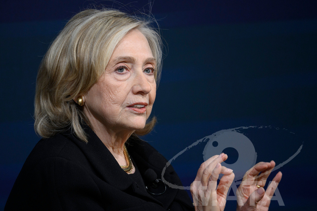 _DWA3679 | Die US-Politikerin Hillary Clinton auf der Veranstaltung Bridging Scholarship and Statecraft im Rahmen der Münchner Sicherheitskonferenz 2026. München, 13.02.2026 Bayern Deutschland  - Realized with Pictrs.com