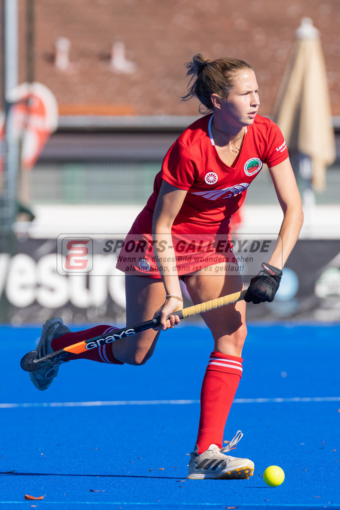 HK_20221009_100681 | 2. Bundesliga Damen Crefelder HTC - Hannover 78 am 9.10.2022 Crefelder HTC, Krefeld , Michler Nele ( Crefelder HTC #77 )