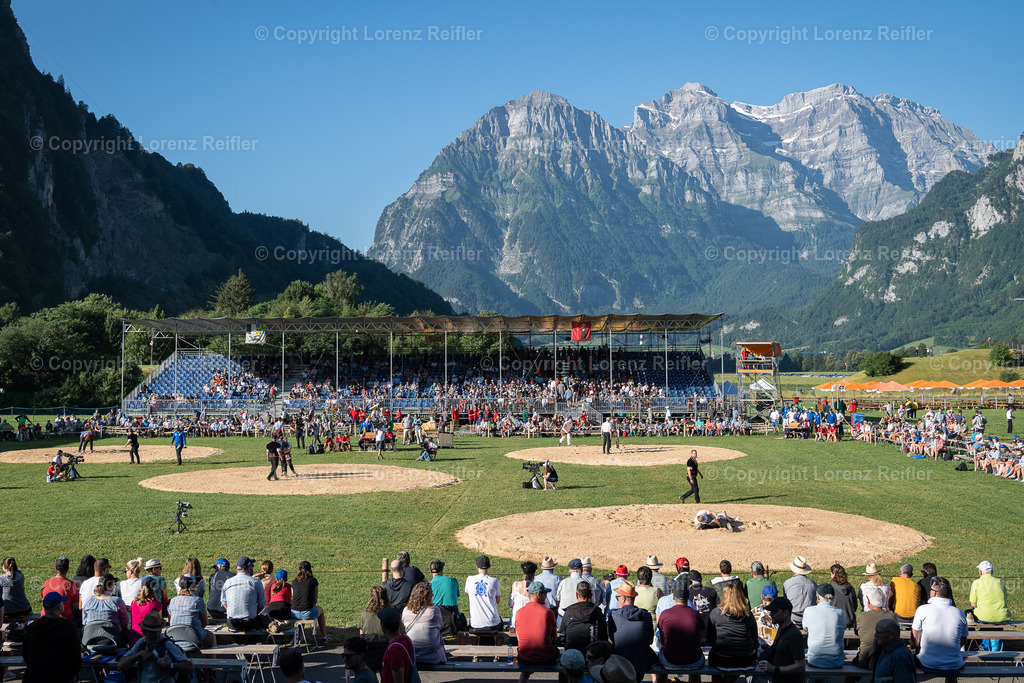 Schwingen -  NOS Schwingfest 2023 | Mollis, 25.6.23, Schwingen - NOS Schwingfest.